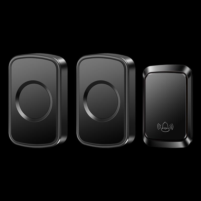 Self-Powered Wireless Doorbell with Long-Range Remote Control and Dual Receiver System