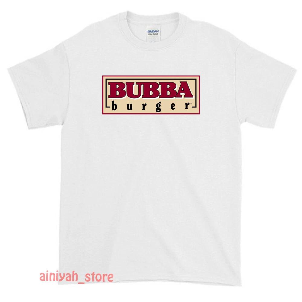 New Bubba Burger Logo Men s Funny T shirt USA Size S-XXL S