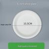 Eco-Friendly Disposable Paper Plates for BBQ, Cake, DIY Crafts, and Kindergarten - Thickened Round and Square Shapes