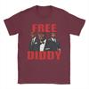 2026 T-shirt GRATUITA DIDDY Estate Moda T-shirt Uomo Cotone Girocollo Taglie Forti Abbigliamento Manica Corta Top Fantastici