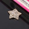 Engood 50Pcs Five-pointed Star Rhinestone Pearl Alloy Buttons Sewing Trim & Embellishments Craft DIY Hair Accessories Buckles