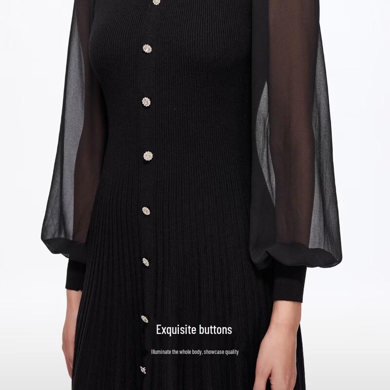 VEROMODA 2026 Summer Knit Dress with Button Detail