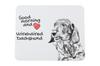 Dachshund I - mouse pad com estampa, mouse pad personalizado com tema de cachorro, gadget único para um trabalhador de escritório da marca Art-Dog
