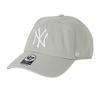 47 Brand Cap New York Yankees Clean Up Logo MLB Gray One Size