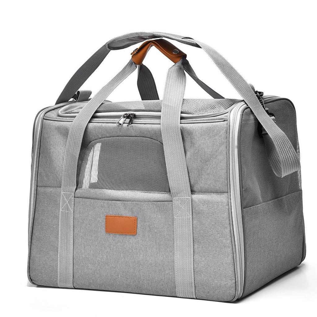 Portable Foldable Cat Backpack: Breathable, Handheld & Shoulder Design with Large Capacity