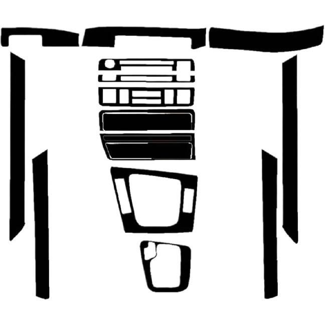 Lišta výplně interiéru vozu Kompatibilní s BMW - řada 3 / E46 1998-2005 Samolepka na palubní desku z uhlíkových vláken Díl příslušenství interiéru vozu