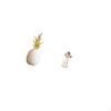 Pineapple Angel Decorative Sculpture Resin Figurine Artificial Ornament Cherub Holding Pigeon