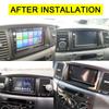 Radio Fascia for Toyota Corolla 2001-2006 GPS CD Stereo Panel Dash Mount Installation Trim Kit Frame Facia DVD Player FacePlate
