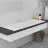 Vidaxl Built-in Sink, 101 X 39.5 X 18.5 Cm, Ceramic, White