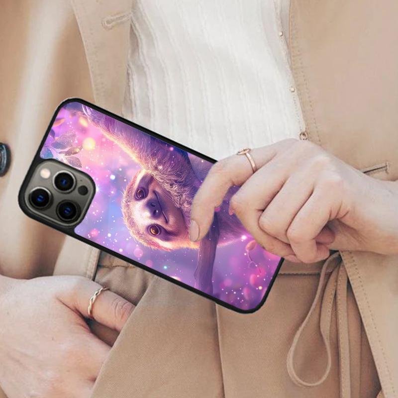 Cute Sloth Animals Magnetic Phone Case For APPLE iPhone 17 Air 16 14 13 12 Pro Max 15 Plus Wireless Charge With MagSafe Cover