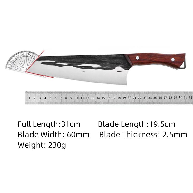 Professional Kitchen Chef's Knife Stainless Steel Boning Chopper Butcher Beef Meat Cleaver Vegetable Cutter Kitchen Knives