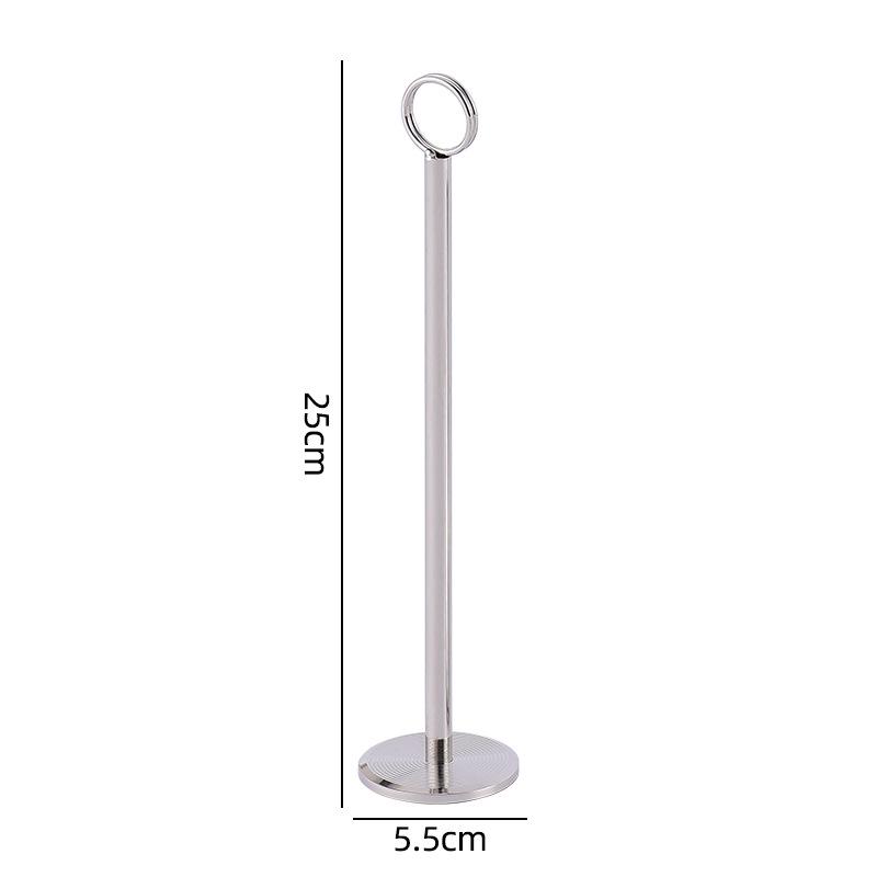 Vertical Seat Number Holder for Wedding Buffet Display