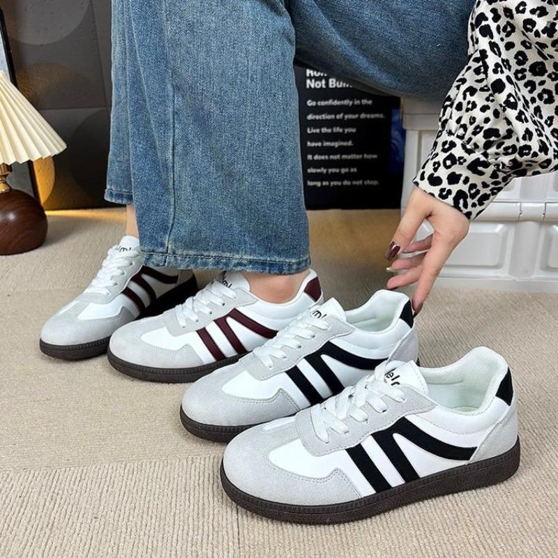 Retro women's autumn new fashion casual shoes trendy versatile wear-resistant leather board shoes
