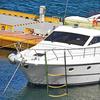 Three Step Ladder Foldable Reusable Nylon Boat Rope Ladder Strong Load-Bearing Ladder for Yachts Boats