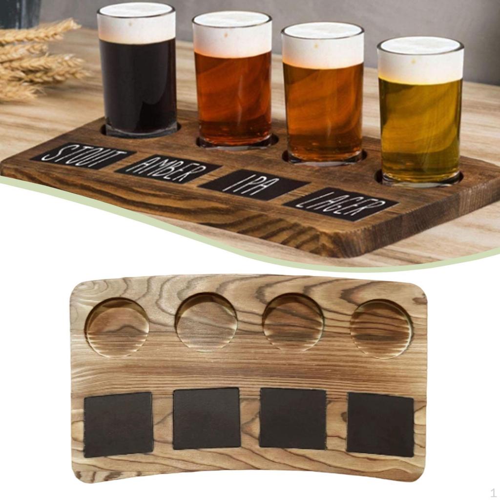 Stojan Volně stojící, pro Degustaci, Stojanový Displej Sampler pro Pivo Nápoj Zábava Dárek