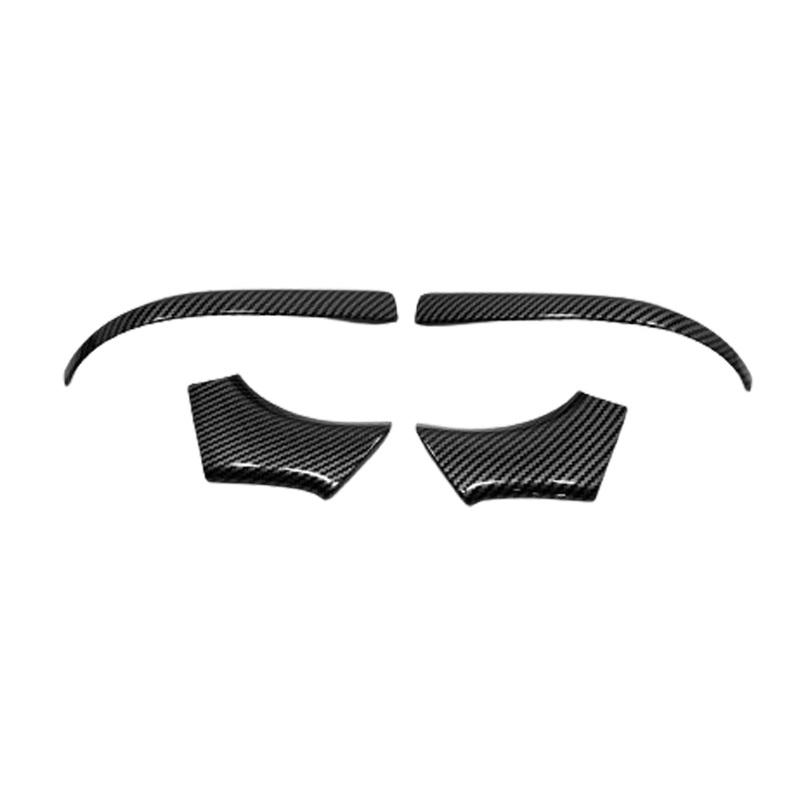 For Toyota Venza/Harrier    2024 ABS/Steel Frame Side Rearview Mirror Strip Cover Trim Sticker Eyebrow Accessories