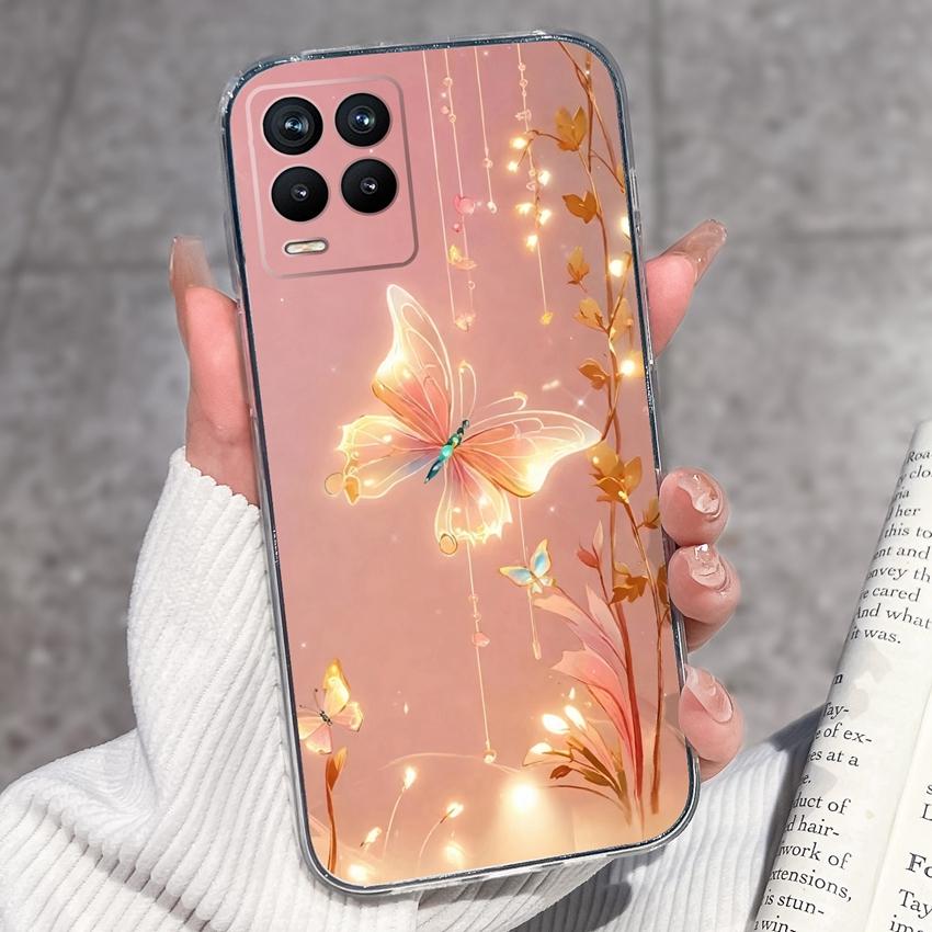 

Для Oppo Realme 8 9 7 6 5 3 Pro 5i 6i 7i 9i Чехлы для телефона Узоры на тему океана Прозрачные силиконовые Противоударные Премиальные защитные чехлы Для корпуса Oppo Realme 9i