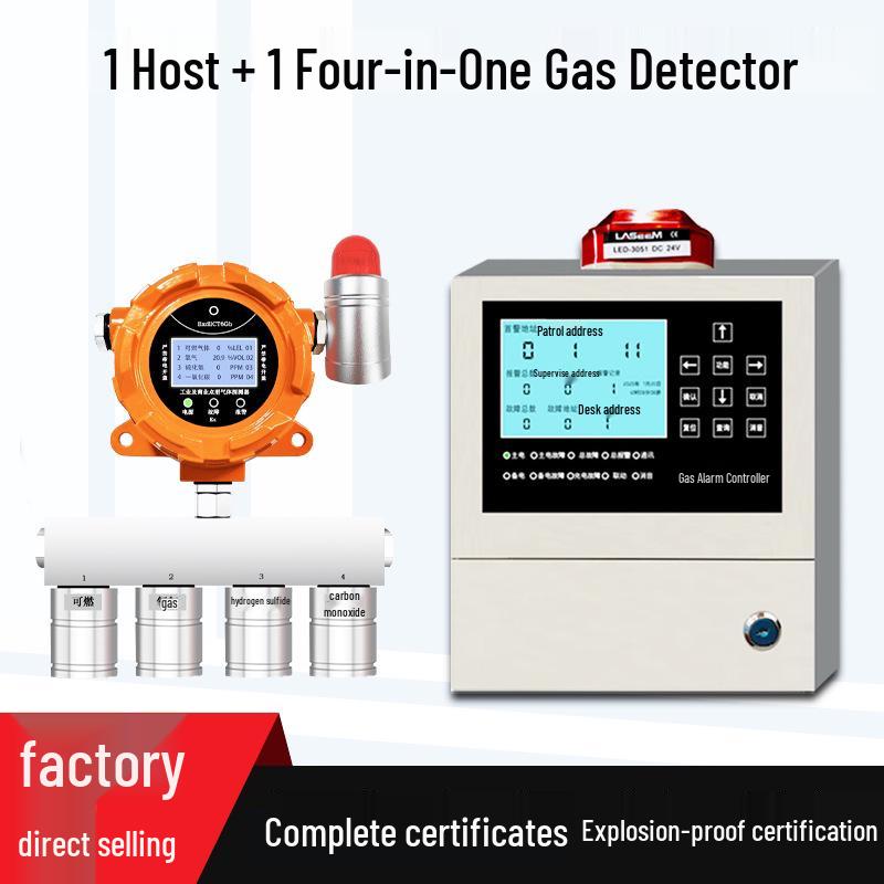 Explosion-Proof 24/7 Gas Detector and Analyzer