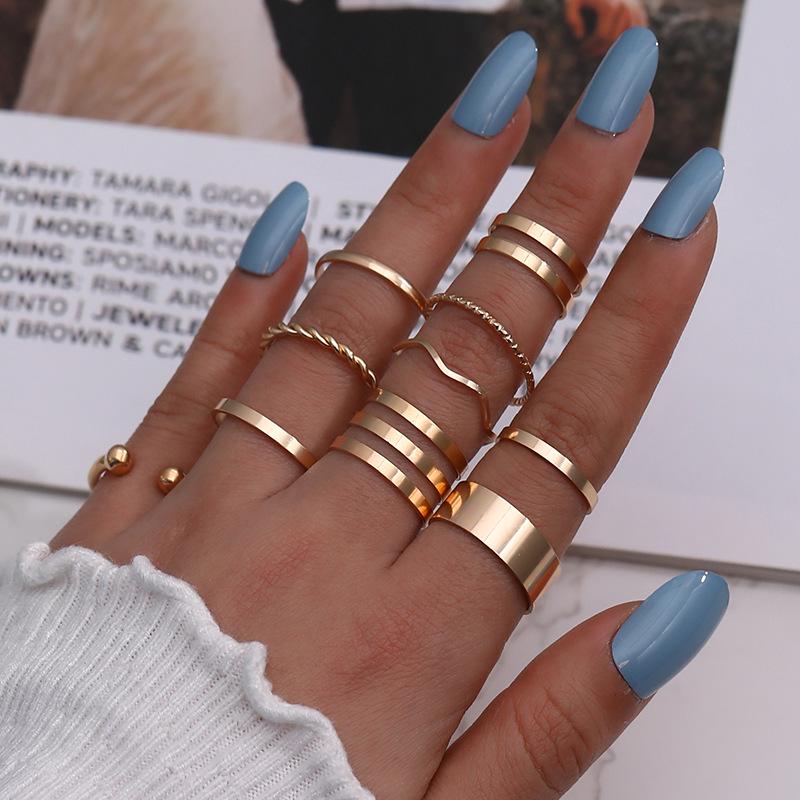 

Korean Style Twisted Wave Open Ring - Simple, Trendy Design