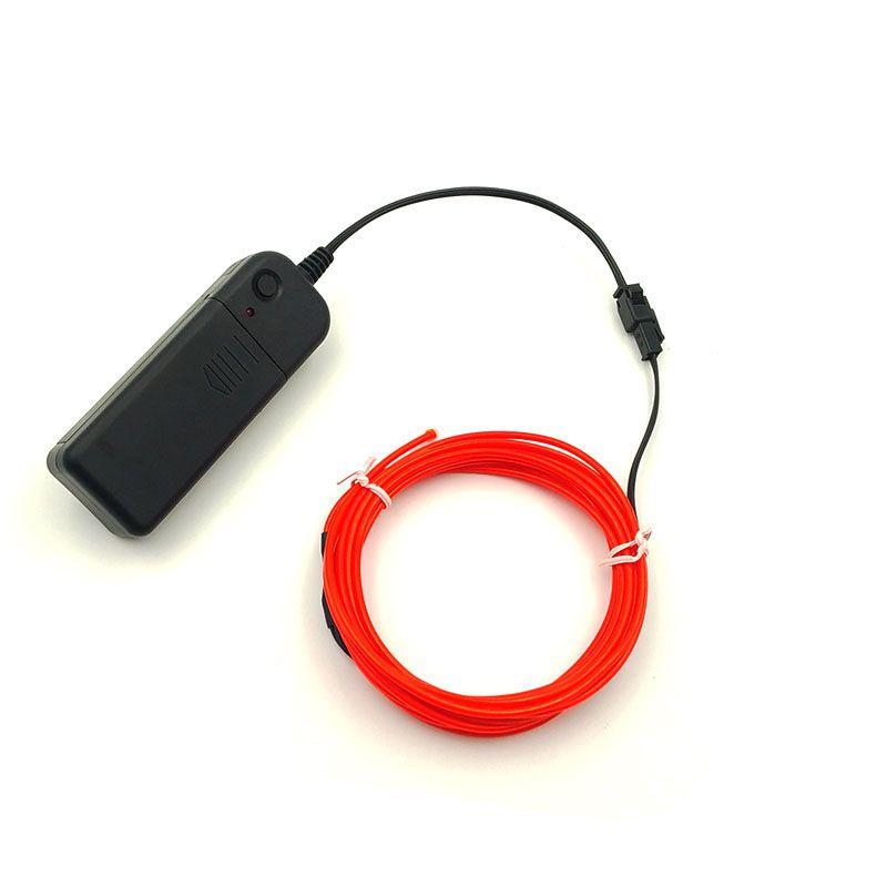 Vibrant Neon Led Light Glow El Wire String Rope For Stunning Party Decorations