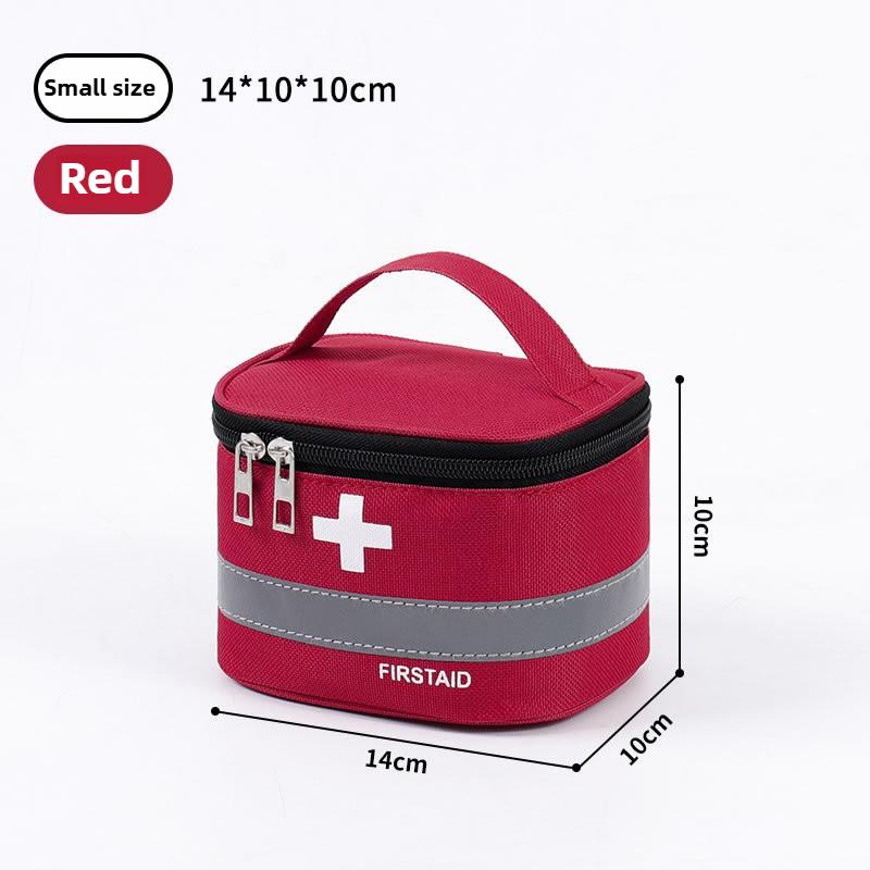 Fabric Medicine Box Portable Medicine Bag Travel Outdoor Storage Health Bag Medicine Box Travel Home Medicine for Home Use Box