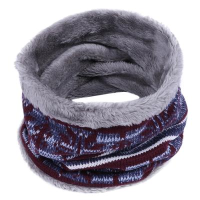 Winter Warm Scarf Boys Girls Kids Baby Knitted Collar Neck Scarves