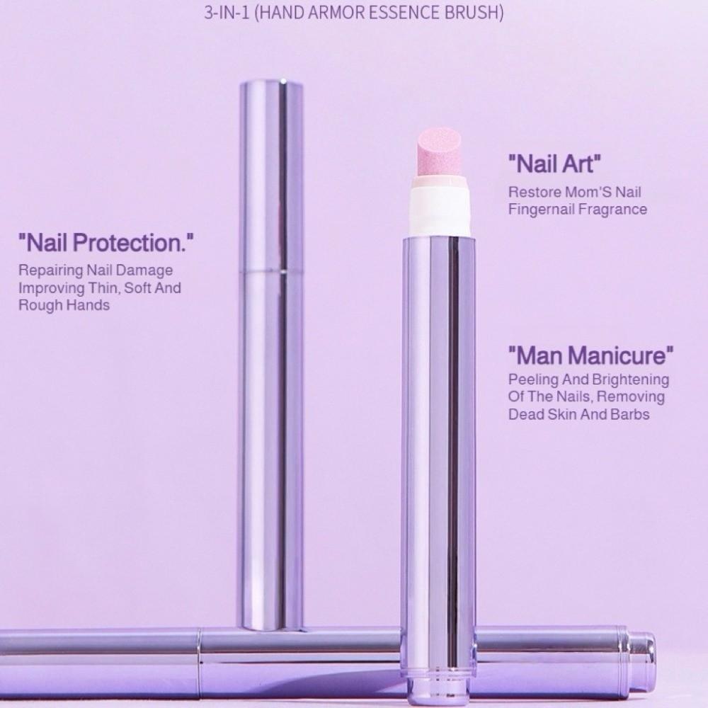 2pcs Barb Care Nail Repair Essence Pen Multi-Functional Exfoliating Nail Pen  Daily Maintenance
