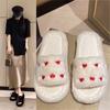 Women Winter Embroidered Slippers Are Warm and Comfortable Indoor Shoes Slippers