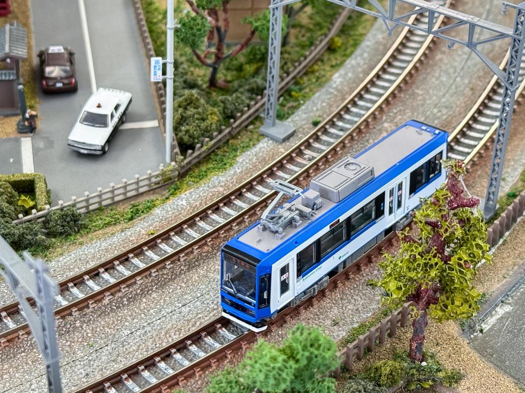 Railway Collection Tetsuro Tokyo Metropolitan Bureau of Transportation 8900 Series Blue Diorama Supplies