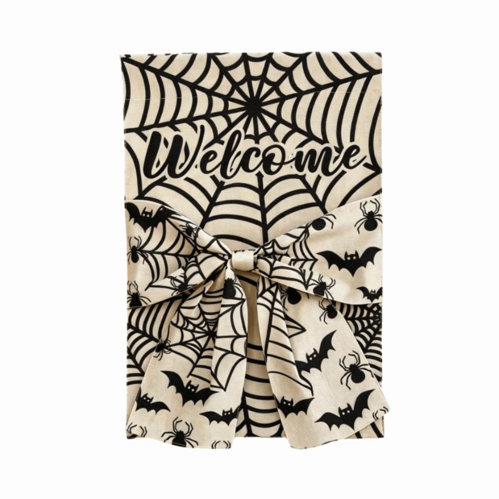 Washable Halloween Decoration Cloth Fall Garden Flag Multiple Styles Sign Outdoor Decoration Deck