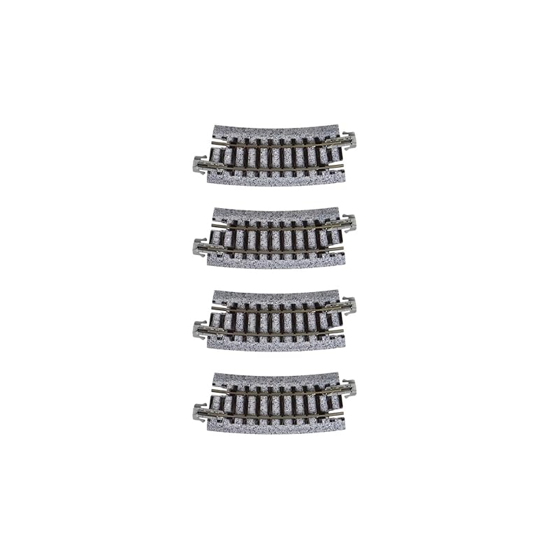 

KATO N gauge curved track R216-15° 4 pieces 20-171 model train supplies
