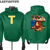 Alvin and The Chipmunks: The Squeakquel's Pullover Woman Manfashion Drop Shoulder Hoodie Is Available for Best Friend Sweatshirt