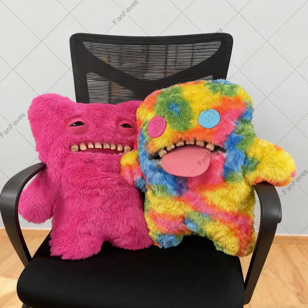 Big Size Ugly Tooth Monster Plush Toys 22-43CM Body Pillow Stuffed Filled Doll Companion Room Decoration Gift