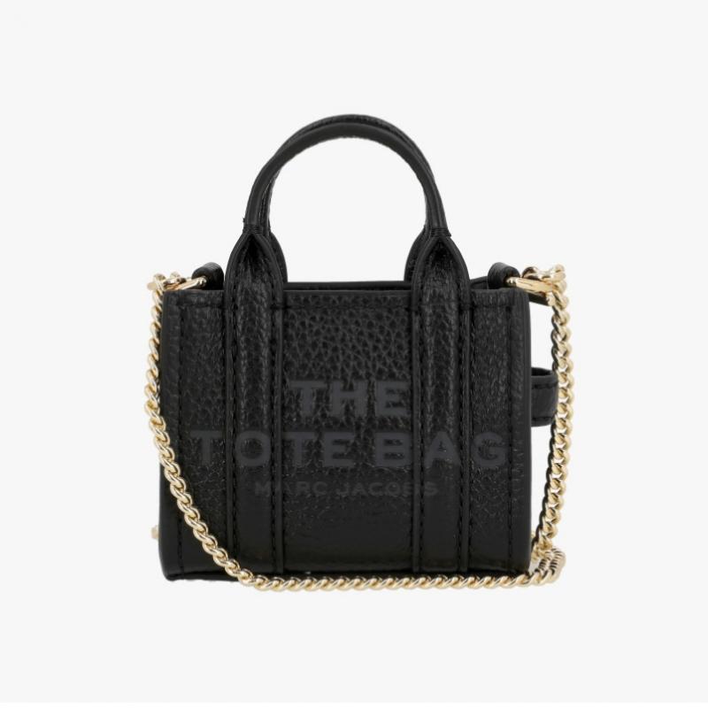 Marc Jacobs The leaTher Nano Crossbody Chain Tote Bag 2s5smn016s01