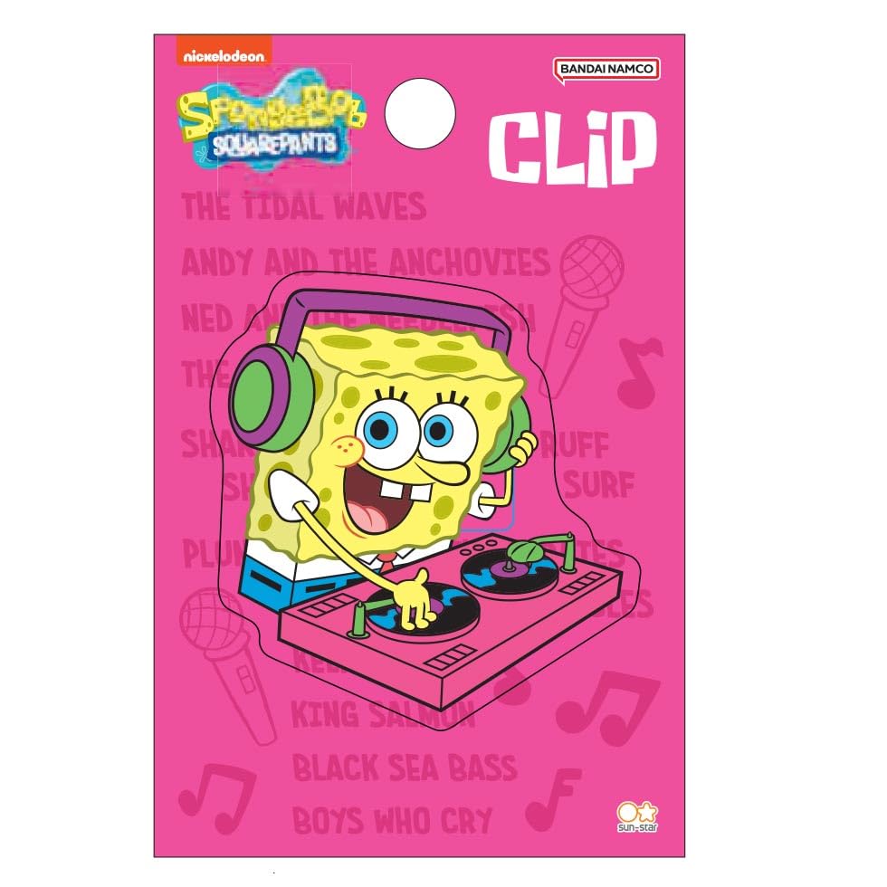 

Канцелярские товары Губка Боб Квадратные Штаны Акриловый Рисунок S3623483 Sun-Star Зажим, A,