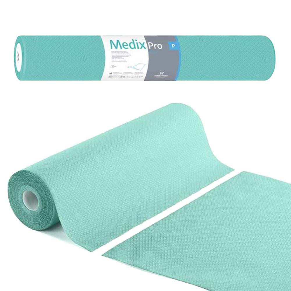 Hygienic Pad On Roll 70cm X 50cm Green 36g Medixpro 100 Pcs
