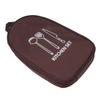 Camping Travel Cooking Utensils Bag Travel Cookware Pouch Bag with Handle for BBQ Camp Cookware Kitchen Kit Brown