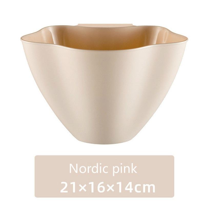 

Подвесной мусорный бак для хранения на двери кухонного шкафа, подвесной мусорный бак, бытовая открытая пластиковая настенная подвесная корзина, подвесное ведро розовый