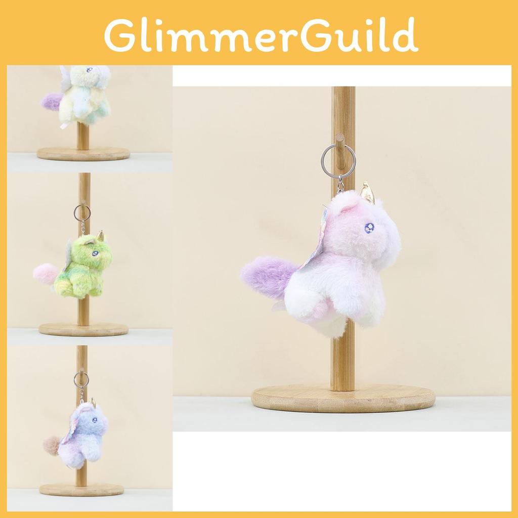 Cute Fantasy Unicorn Plush Toy Keychain For Bags And Accessories