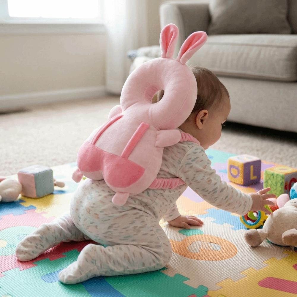 Cuscino Traspirante per la Protezione della Testa del Neonato Morbido Cuscino per la Testa Bambino Piccolo Anti-Caduta Neonato