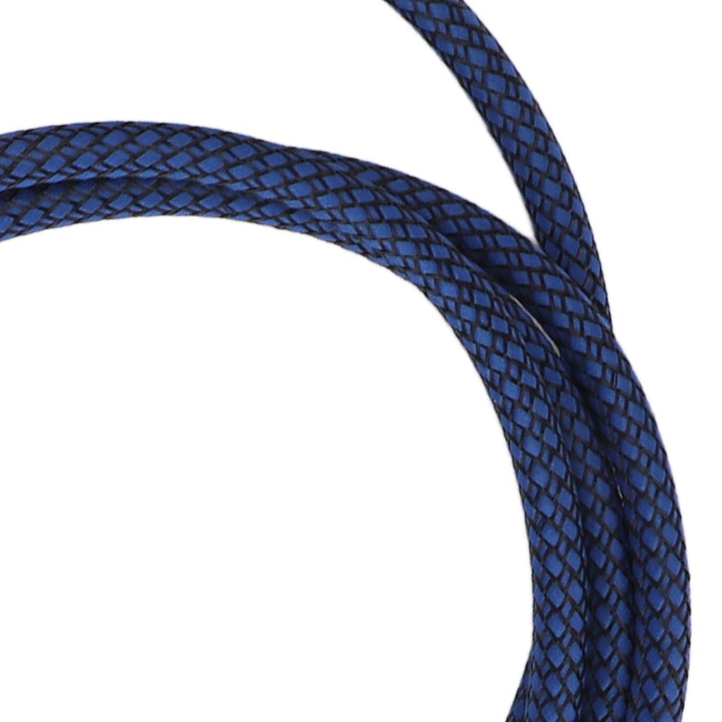 1Celsius4 Inch Cable Guitar Cable Bass Noise Reduction Braid Shielding 6.35mm Instrument Cable for Electric Guitar Amplifier