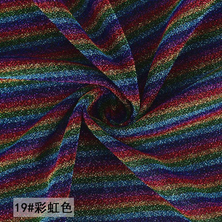 Kolory Cukierkowe Błyszczące Tkaniny Odzieżowe DIY Projekt Robótki Ręczne Akcesoria Odzieżowe Tkanina Tła Imprezowego Materiały na Sukienki Ubrania