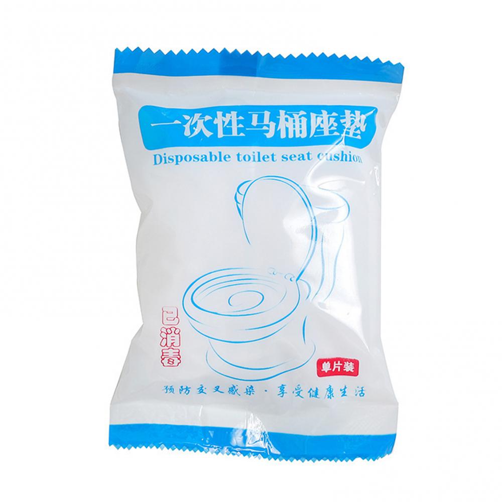 Toilet Seat Cover Antifouling Dirtproof Portable Disposable Household Supplies Cushion Seat Coldproof Waterproof Paste Non-woven