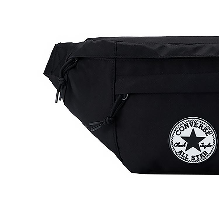 New Converse Polyester Crossbody Fanny Pack Jet Black CV2513034PS-001