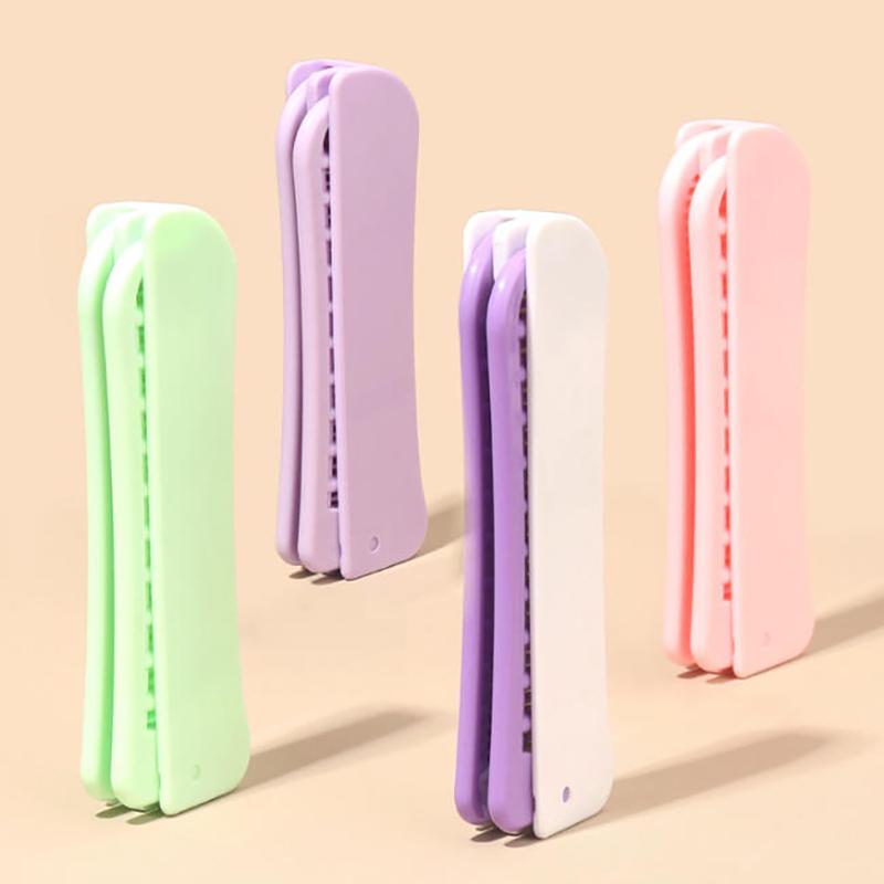 Portable Travel Folding 2-In-1 Brush Anti-Static Styling Comb Professional Hair Styling Tool Special For Real Hair Wigs
