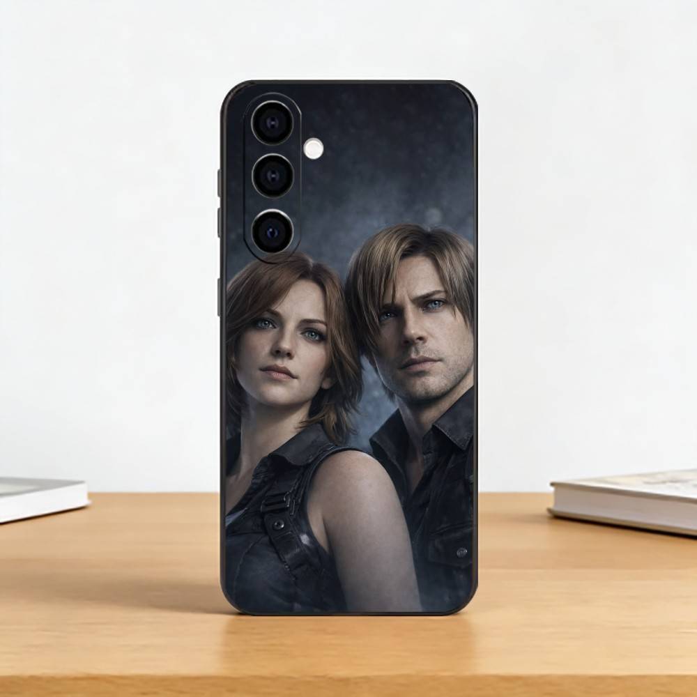 RER Ganme R-Resident Evil R-Requiem Phone Case Black Silicone Soft For Samsung Galaxy A73,A72,A71,A70,A53,A52,A51