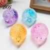 Anxiety Relief Toy Mini Hedgehog Squeeze with Glitter, Soft Stretchy Clear Rabbit Sensory Fidget Toy, Sugar Stress Ball Slow Rebound
