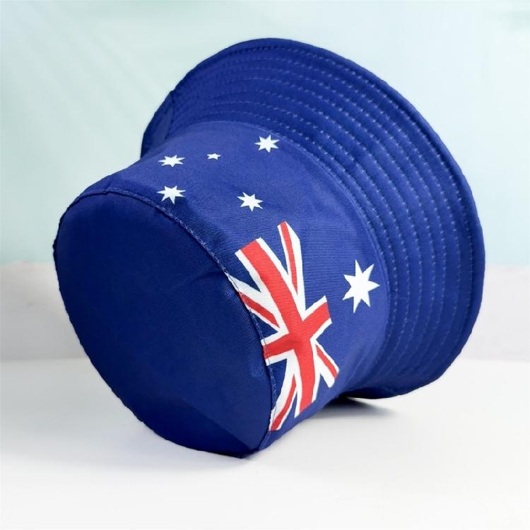 Cappello a Secchiello Convertibile a Tema Calcio Poliestere Traspirante Cappello da Pescatore Per Amante del Calcio e Celebrazione di Festival