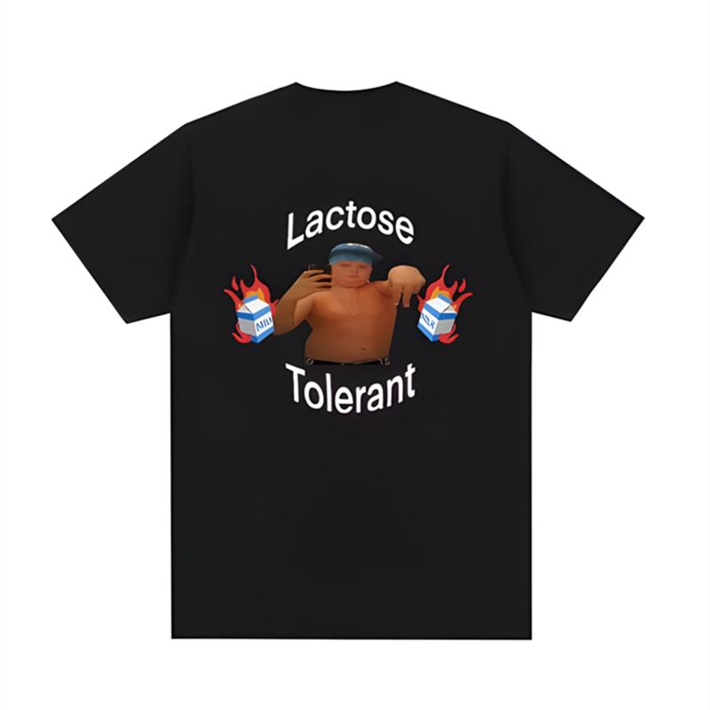 2025 Trend Loose Cotton Short-sleeved T-shirt Men's Summer American Street Hip-hop New Hong Kong Style Half-sleeved T-shirt