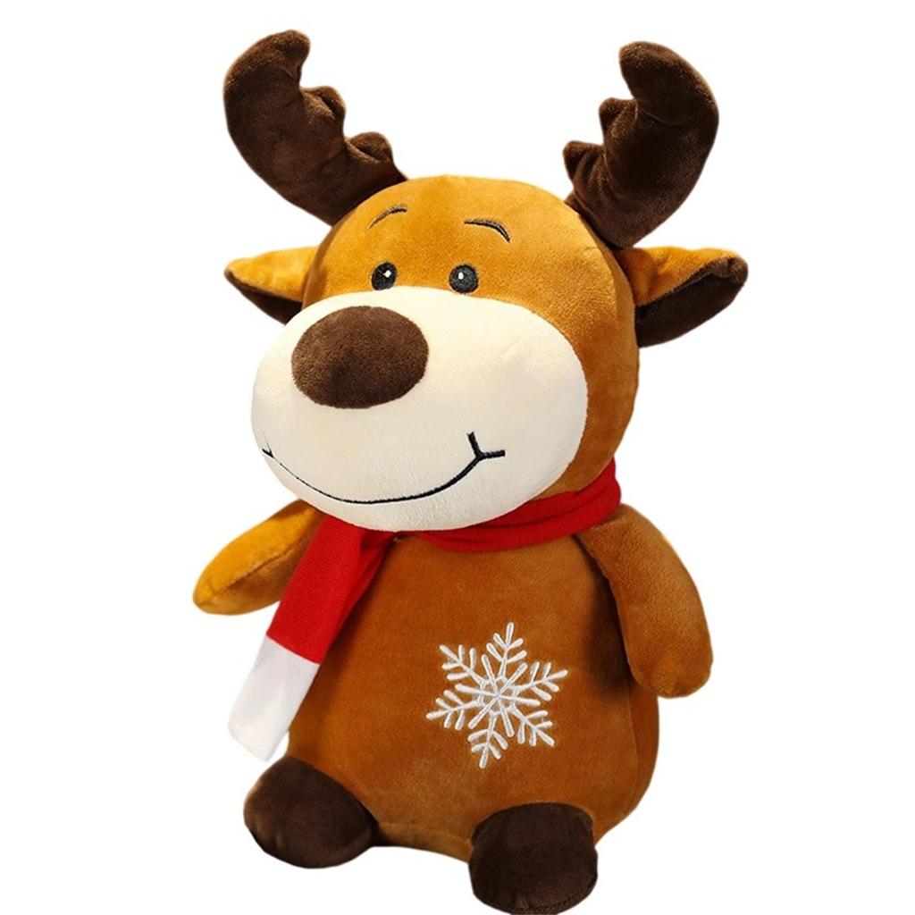 Cartoon Christmas Snowman Christmas Tree Pillow Gingerbread Doll Sofa Cushion Holiday Decoration